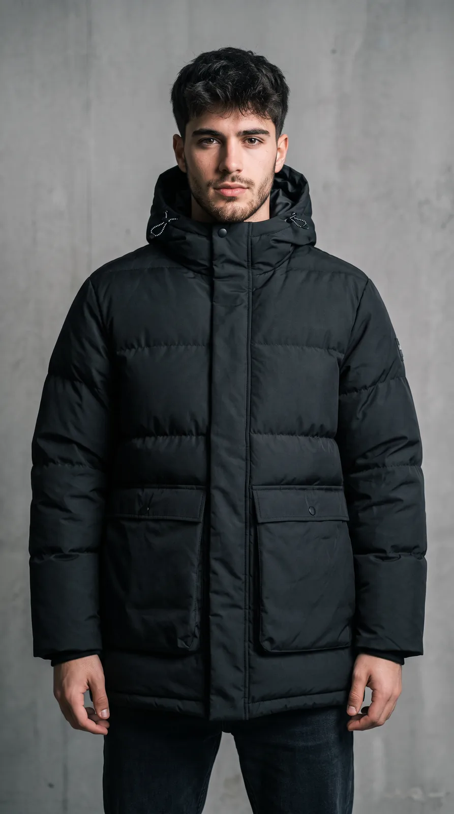 Padded outerwear production