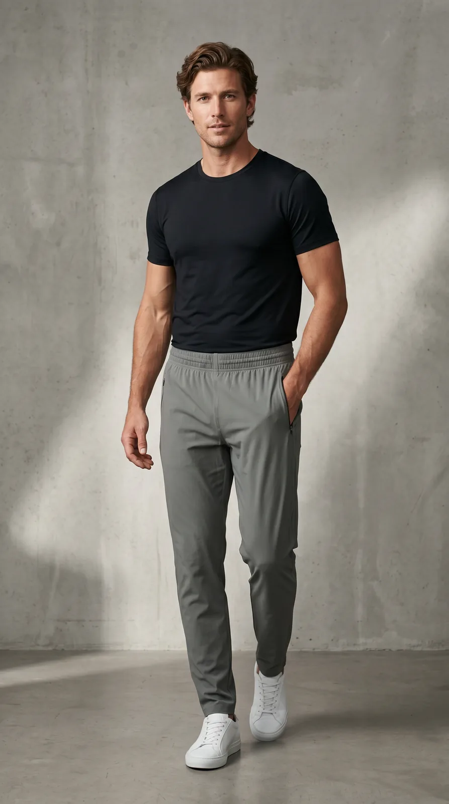Men Tapered Training Pant