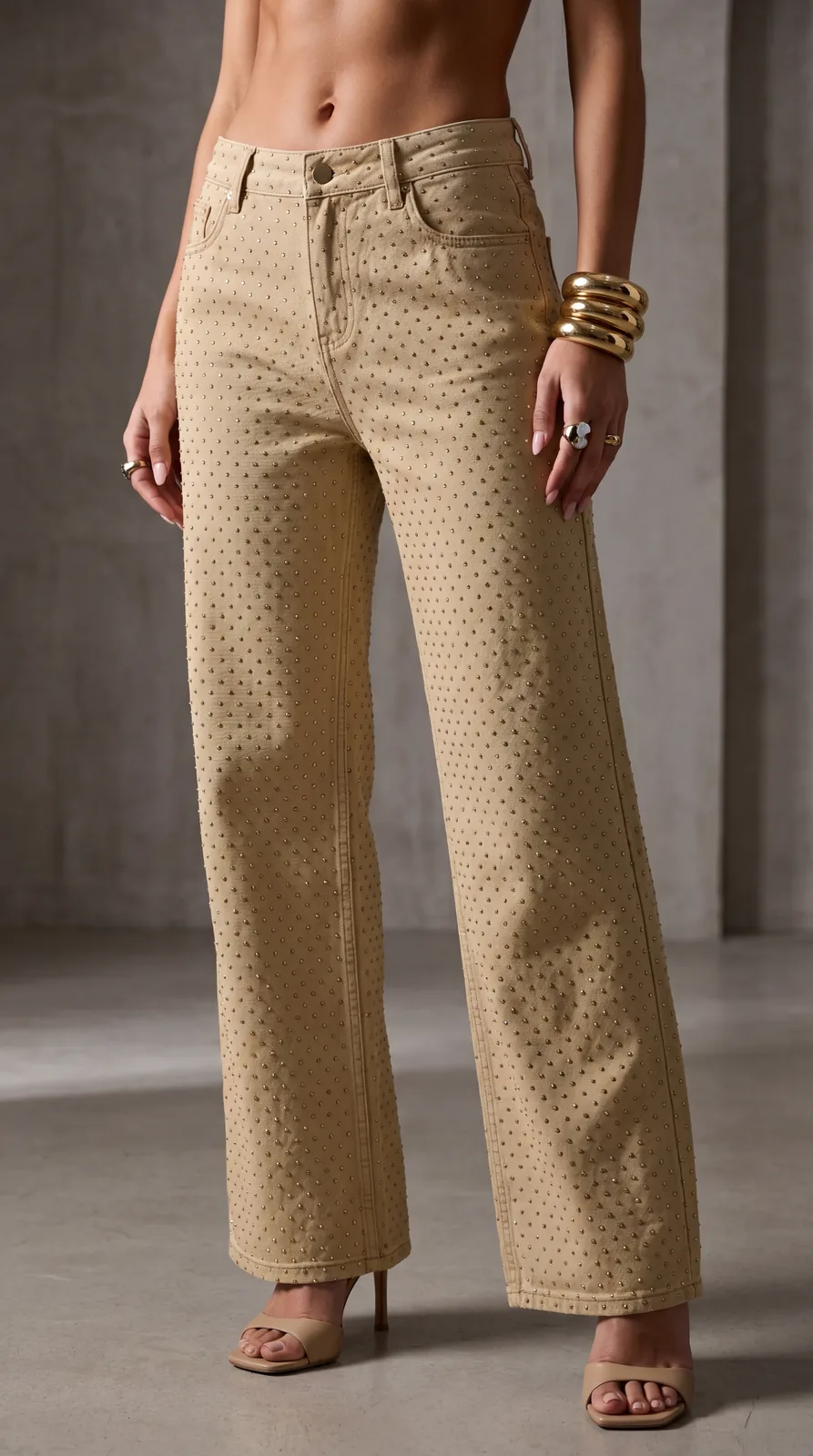 Women Embellished Straight Pant