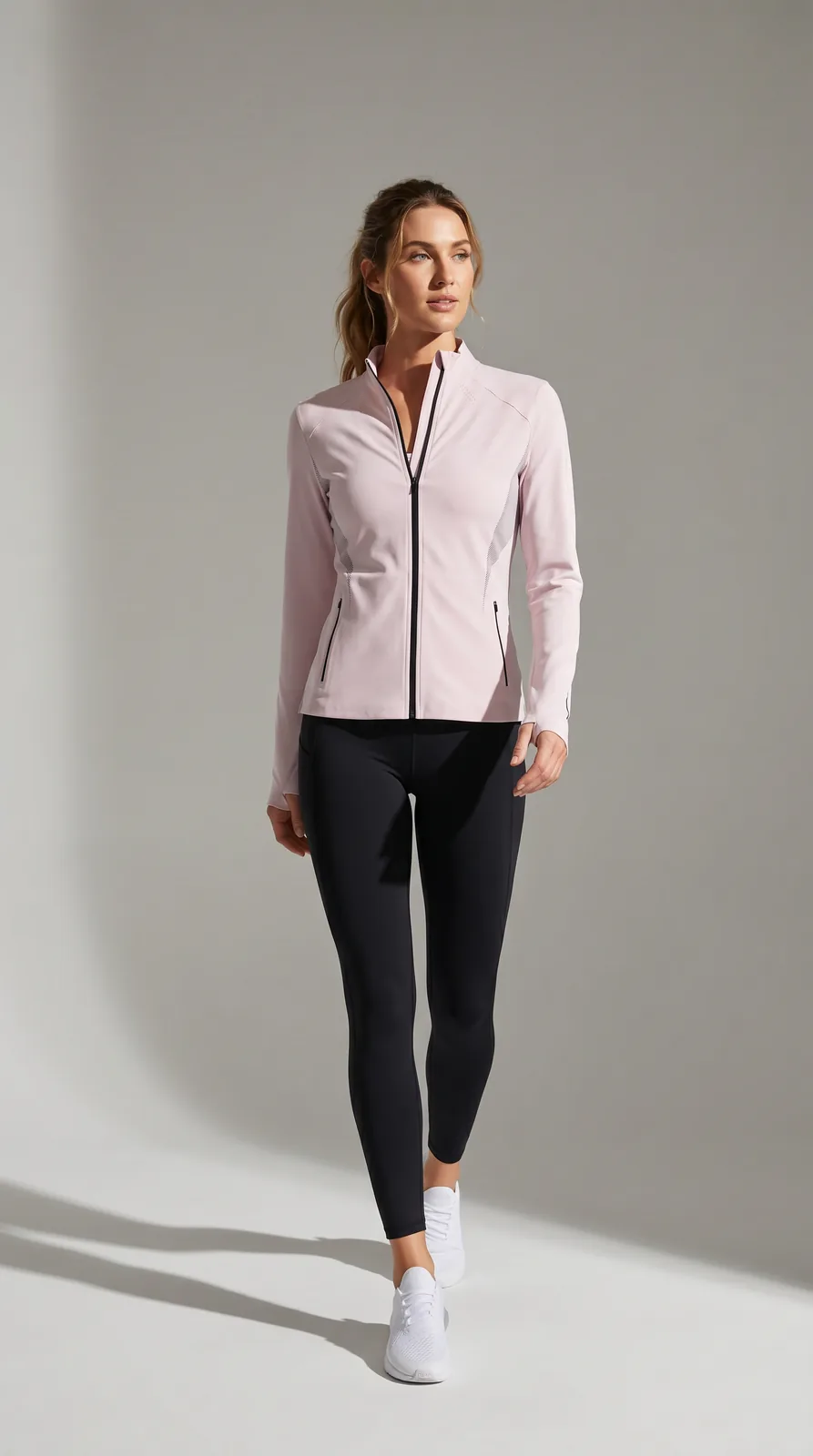 Women Lightweight Zip Hoodie